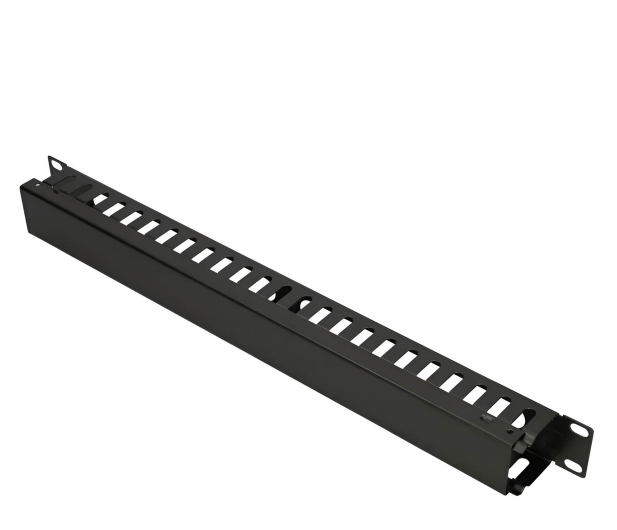 ExtraLink  Organizer kabli 19" 1U z zaślepką (czarna) - 1323223 - zdjęcie 2